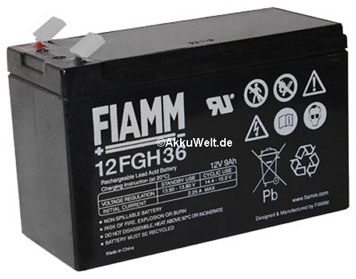 Fiamm 12FGH36 PB Anschl. 6,3mm 12V