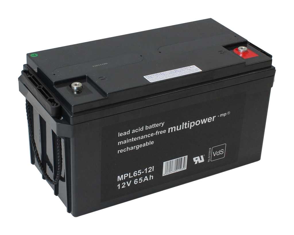 Blei Gel Akku Multipower MP65-12 MPL65-12 Long Life