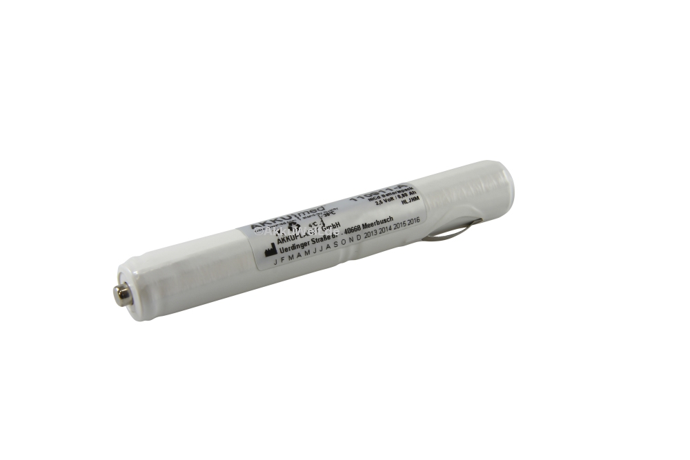 Ersatzakku für Welch Allyn Pocket Scope 211, 72801, 72830, 72800 Typ 72600