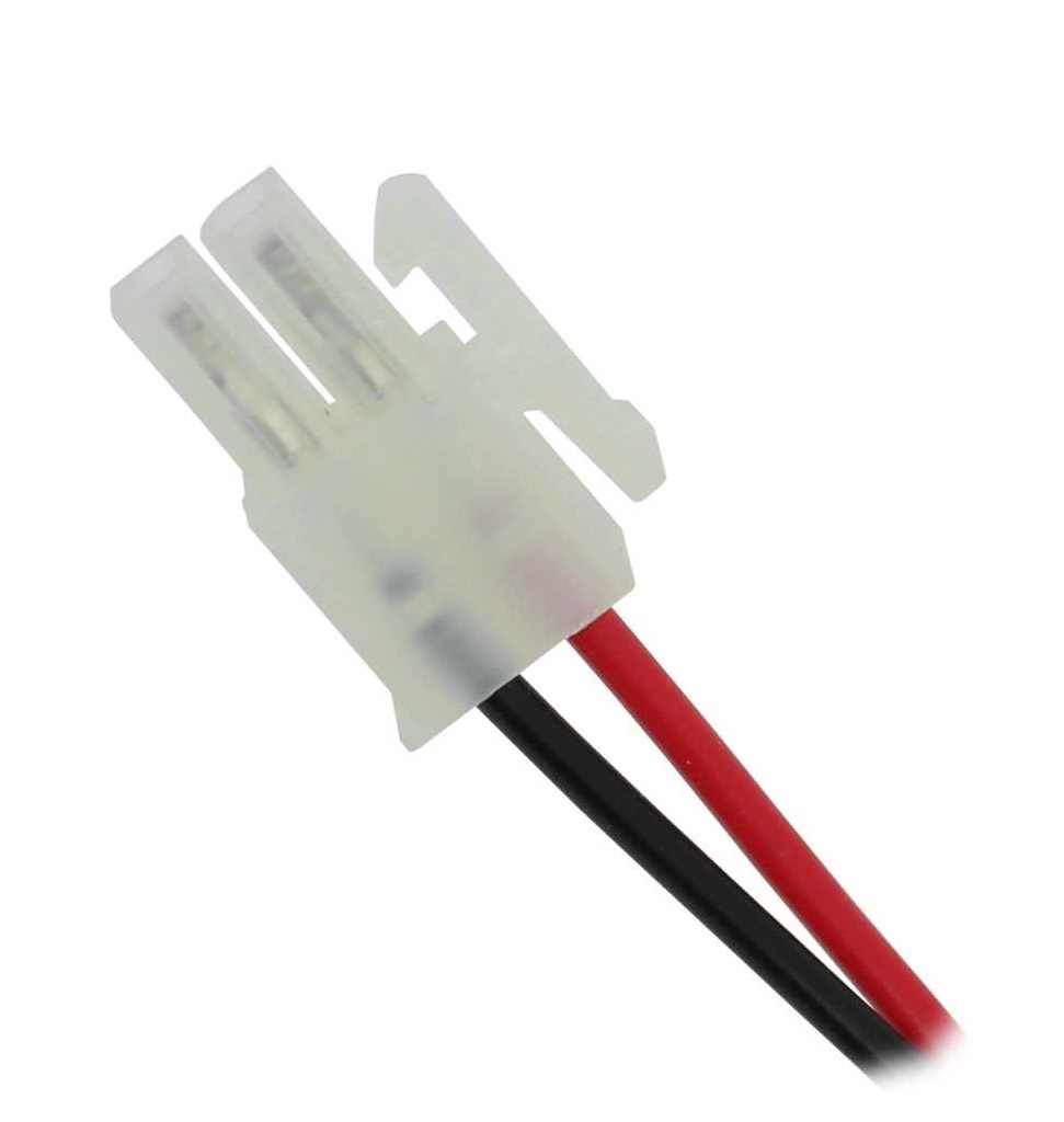 Ersatzakku für Notleuchten Saft Ref. 802106 mit Kabel und Stecker Notleuchtenakku