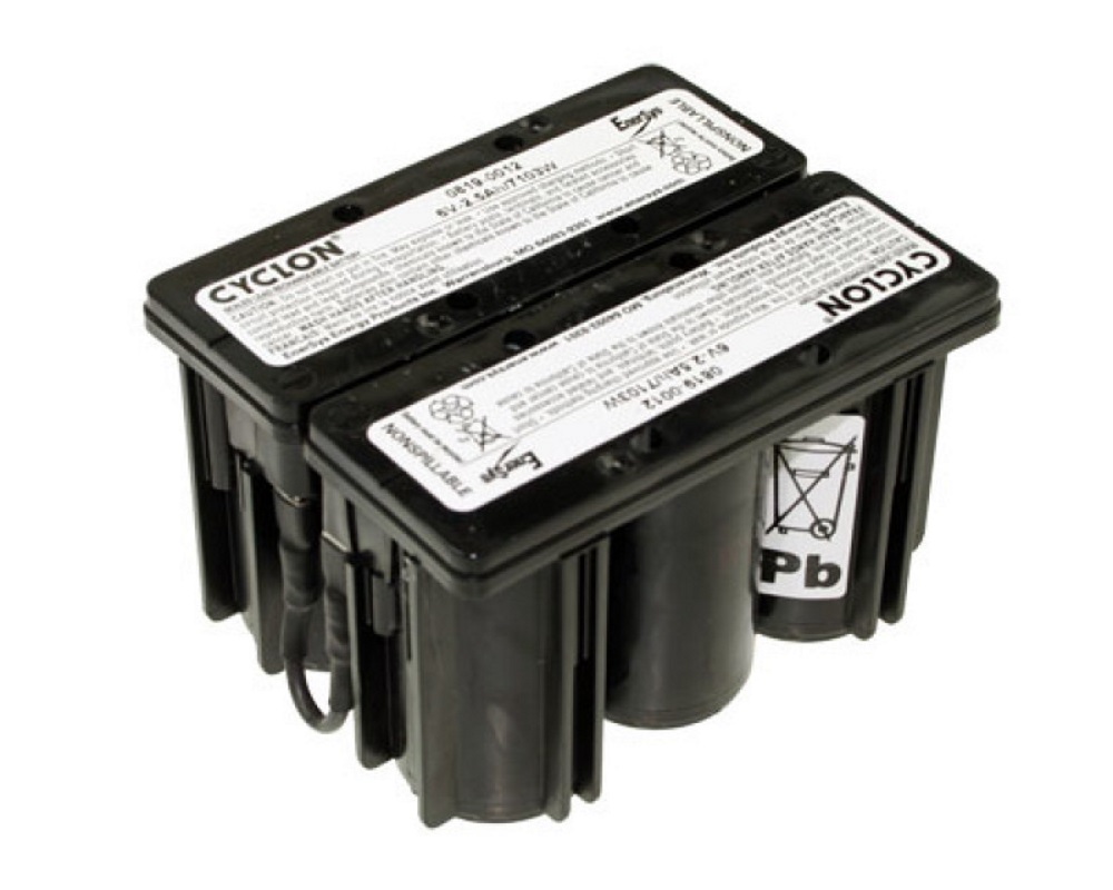 Enersys Cyclon D cell 2x3 - Block 12 Volt 2,5 Ah 12 Volt 2,5 Ah Faston 6,3mm