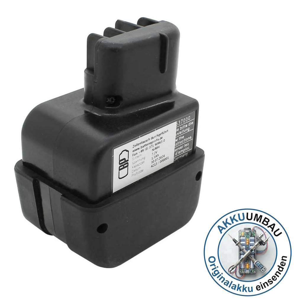Zellentausch Werkzeugakku Metabo 81462637000