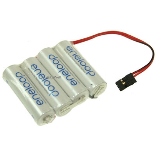 Akkupack Panasonic Eneloop AA Stange F1x4 eneloop BK-3MCCE