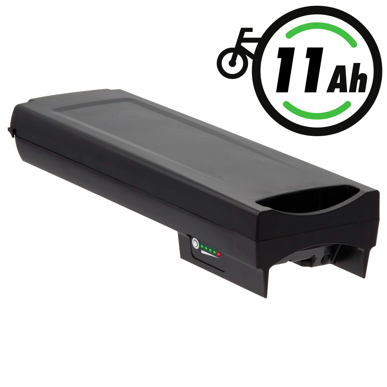 75-05-00101_01 Maratron E-Bike Ersatzakku für BOSCH Classic PowerPack 400 – Gepäckträger-Version