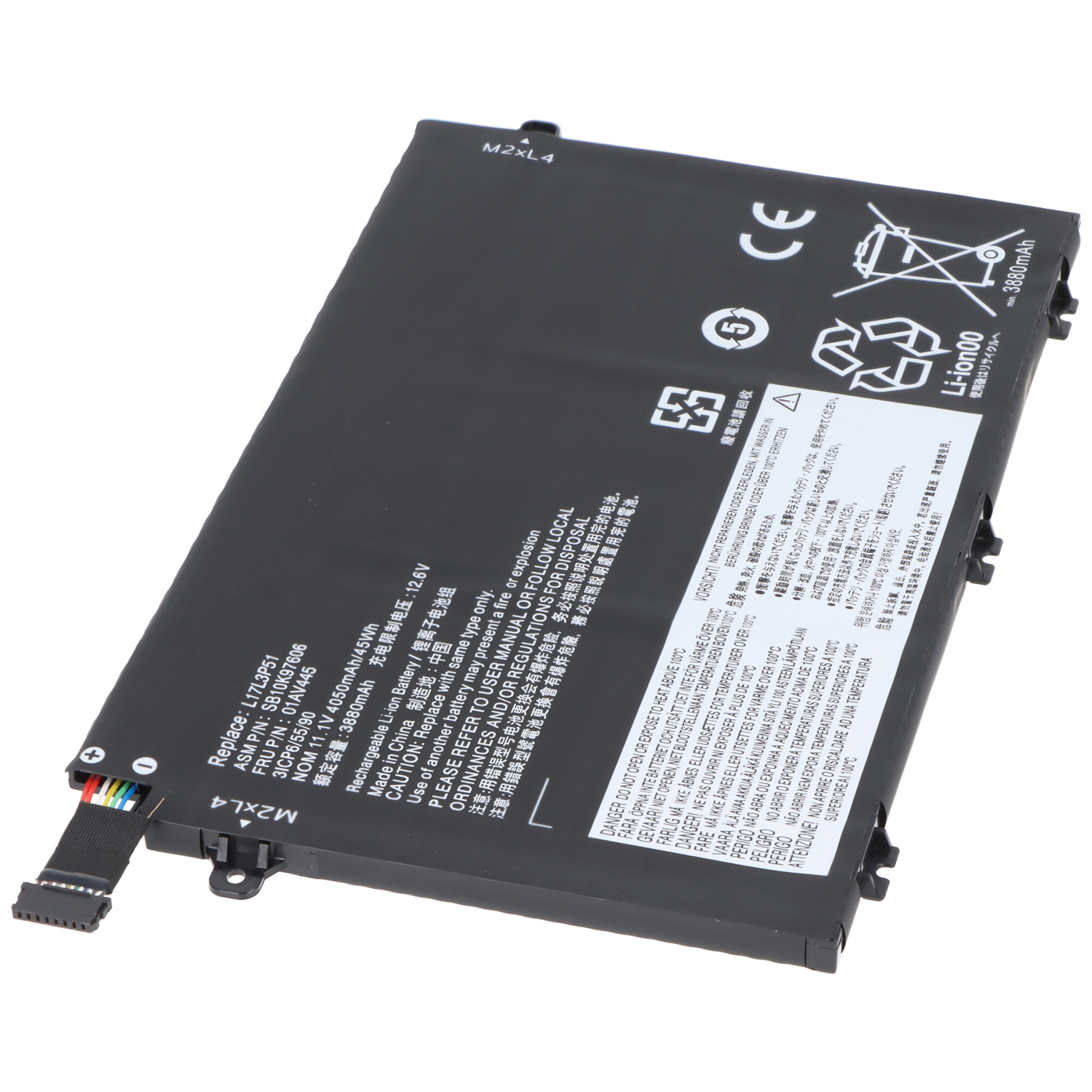 54172H7k7RPyb0YxkM-1 Ersatzakku für Lenovo Thinkpad E480 L17L3P51