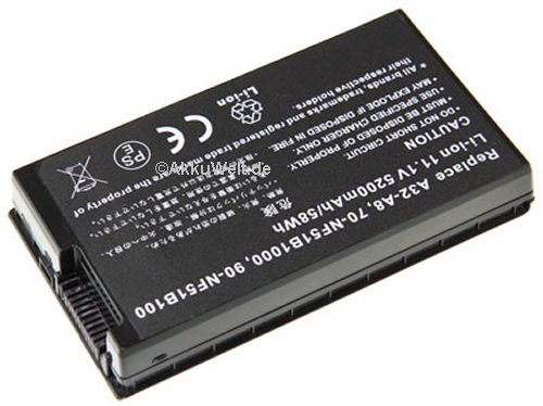 Ersatzakku für Asus F80 F80H F80A A32-F80