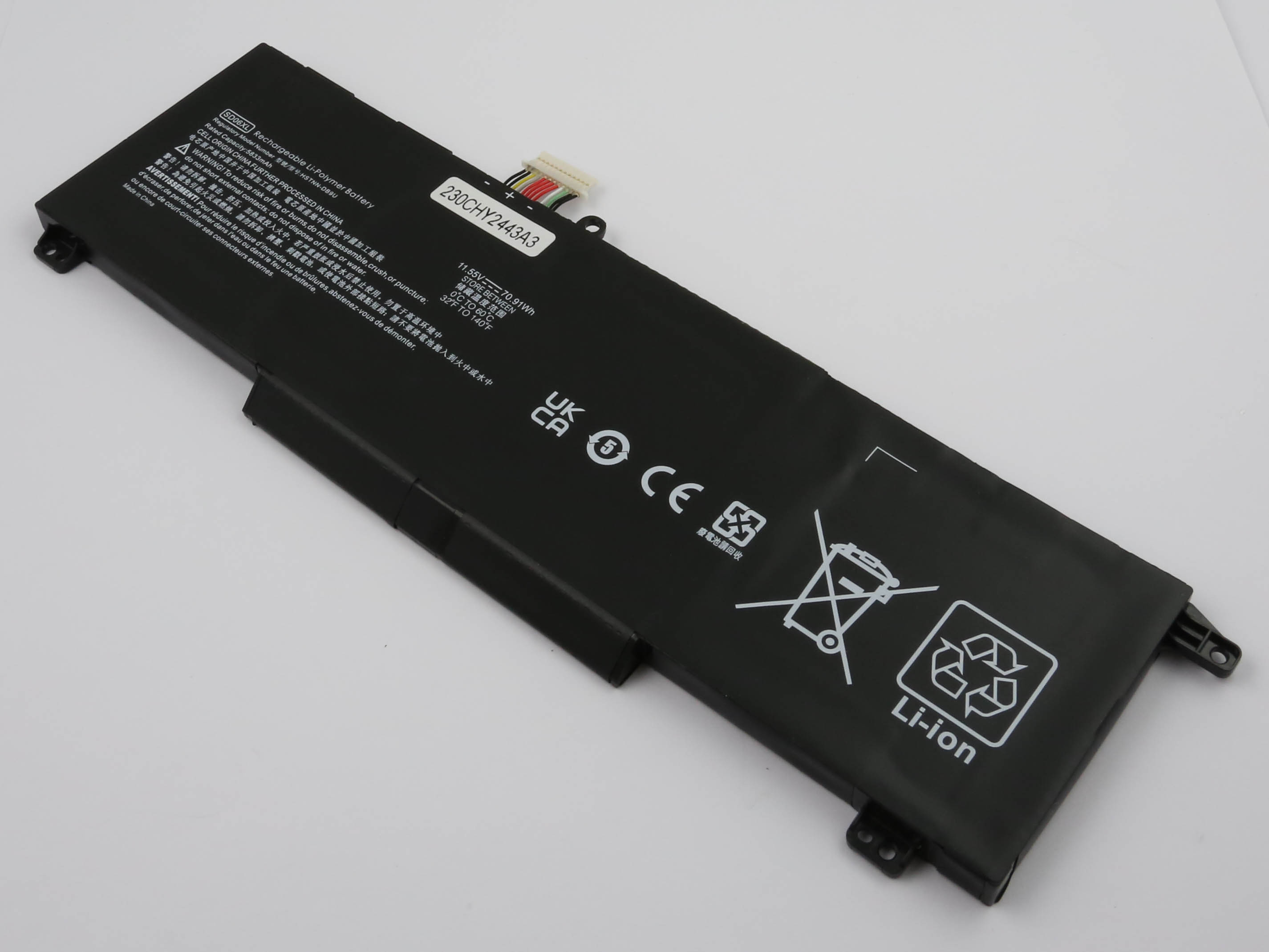 Ersatzakku für HP OMEN 15-EK0004TX