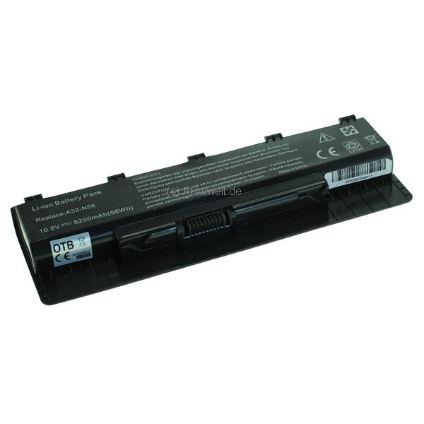 Ersatzakku für Asus A31-N56 A32-N56 A33-N56