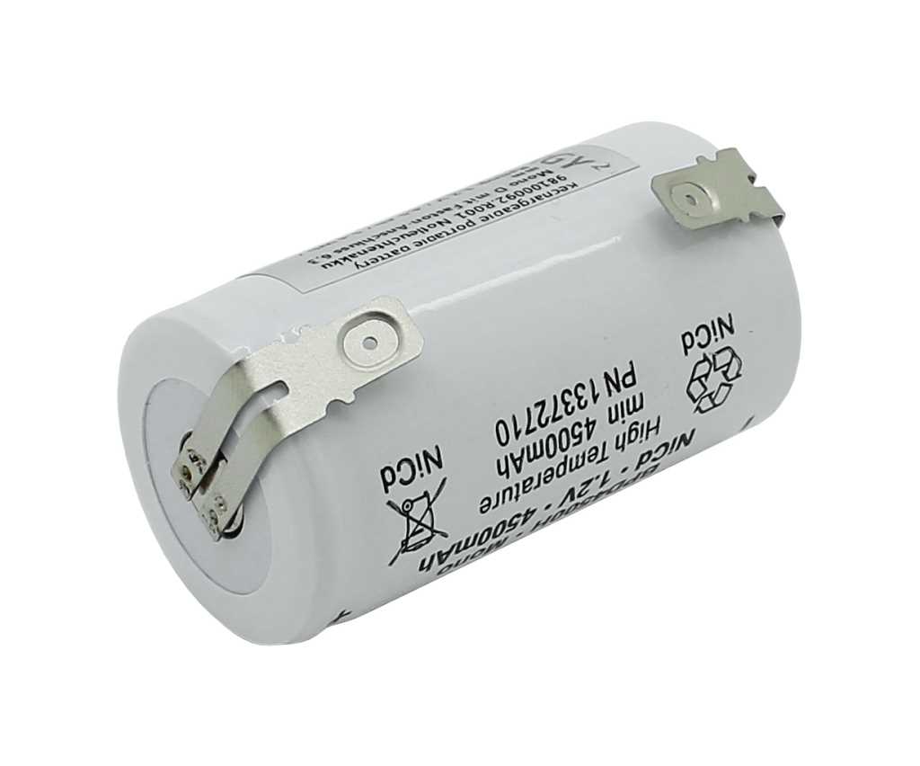 abbildung-bp-notleuchtenakku-nicd-1-2v-4500mah-mono-d-mit-faston-anschluss-1 Ersatzakku für Notleuchten Mono D mit Faston-Anschluss Notleuchtenakku