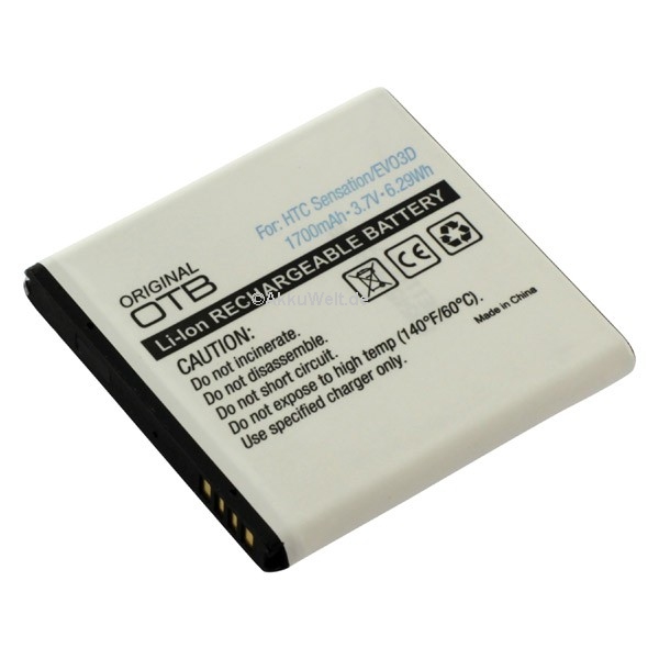 ce0d52fce7df233d55764969f7a19df5 Ersatz Akku für HTC BA S590 EVO 3D Sensation XE Radar