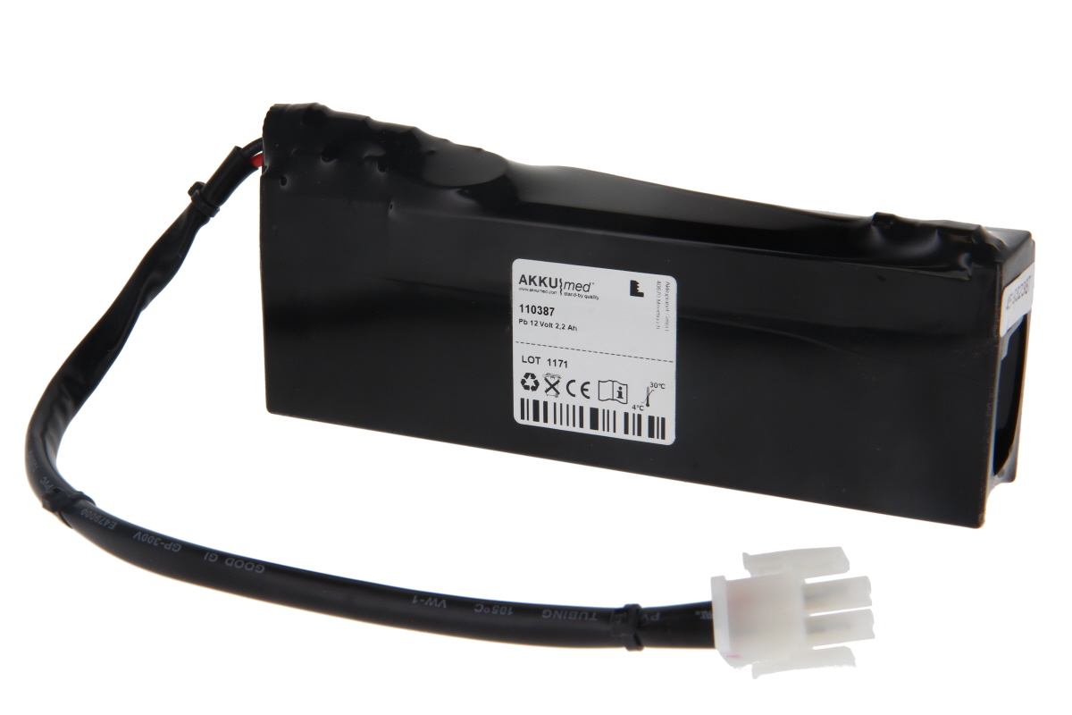 AKKUmed Blei Akku für Datex Ohmeda Beatmungspumpe 7900 Typ 1503-3045-000 Aestiva 5, 3000, 50