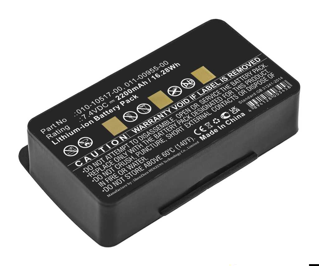 abbildung-bp-pda-akku-liion-7-4v-2200mah-ersetzt-garmin-010-10517-00-1 Ersatzakku für Garmin 010-10517-00 Garmin GPSMAP 276 GPSMAP 276c