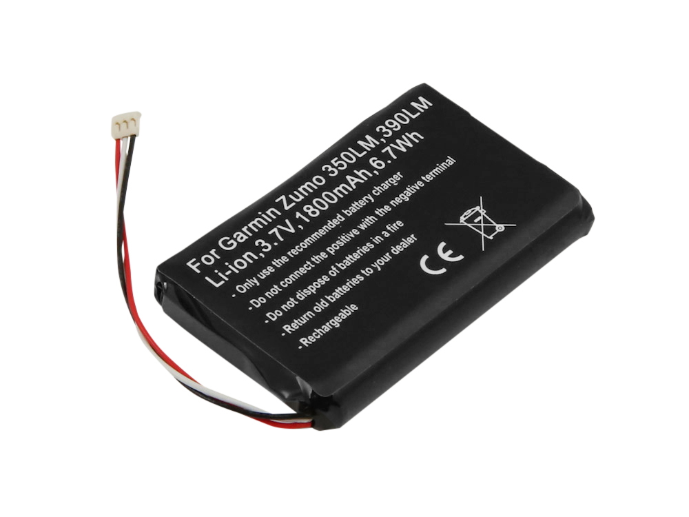 Ersatzakku für Garmin Zumo 350LM 390LM