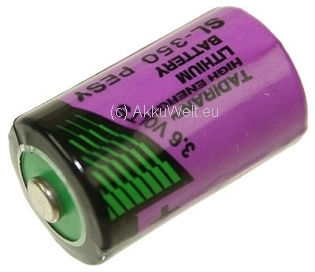 1627b-a Tadiran SL350/S SL-350/S ersetzt Saft LS14250C Lithium-Batterie 1/2AA