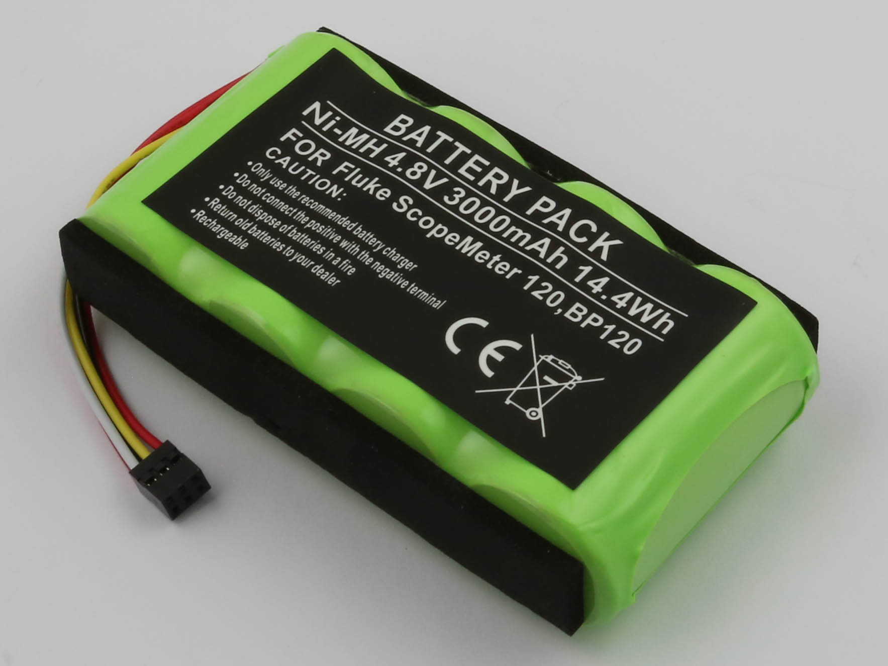 31139ZcKwEh688cckm-1 Ersatzakku für Fluke ScopeMeter 120 BP120