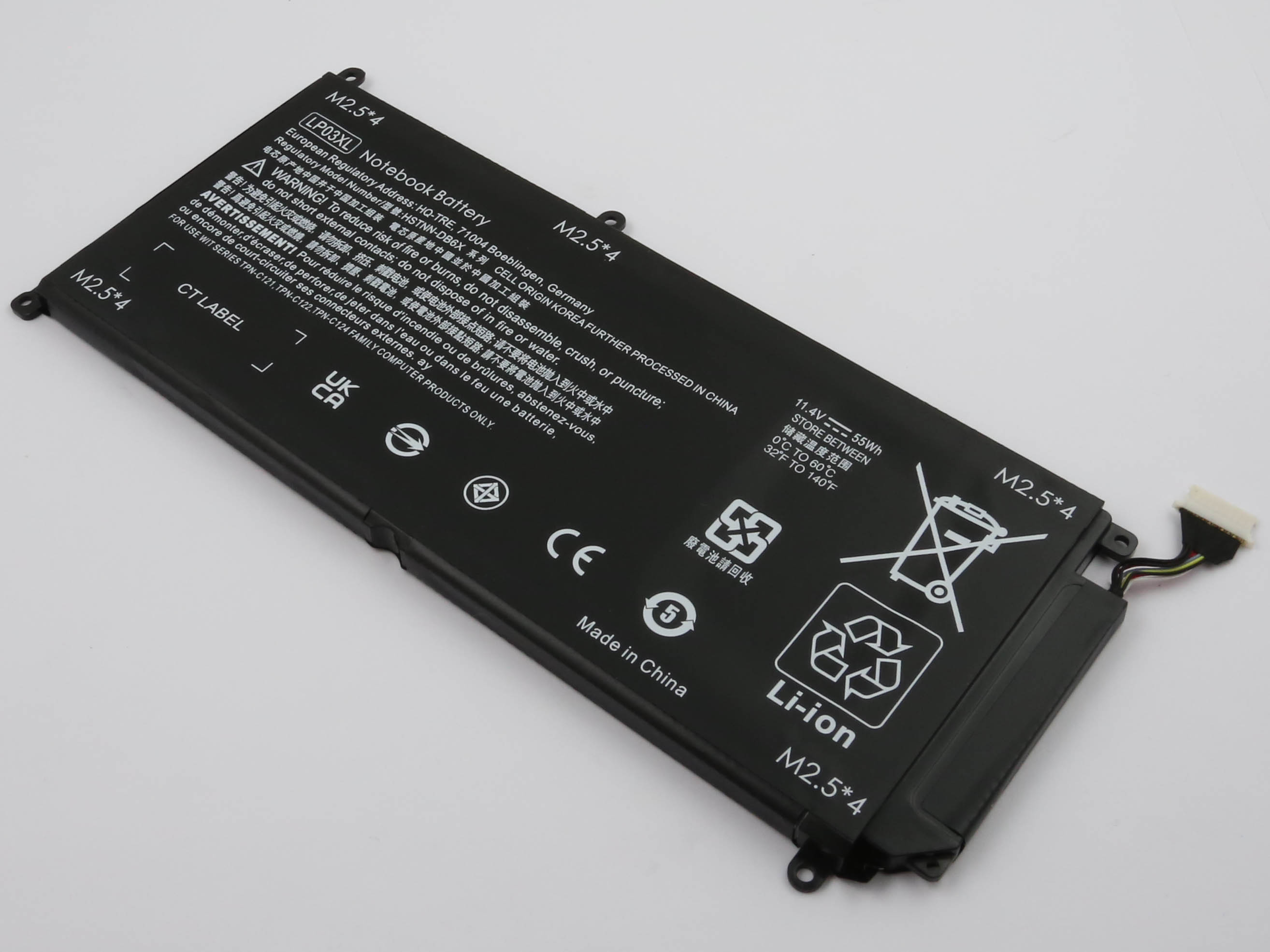 Ersatzakku für HP Envy 15-AE065sa 15-AE116x LP03XL
