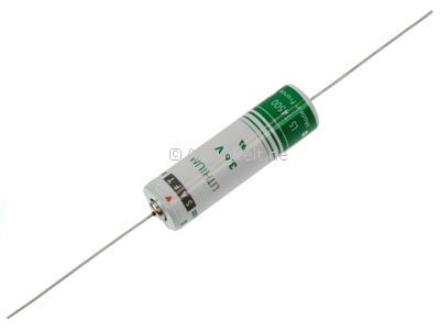 Ersatzakku für Saft LS14500CNA AA Axialer Draht 14500 Viessmann Trimatik Schaltuhr