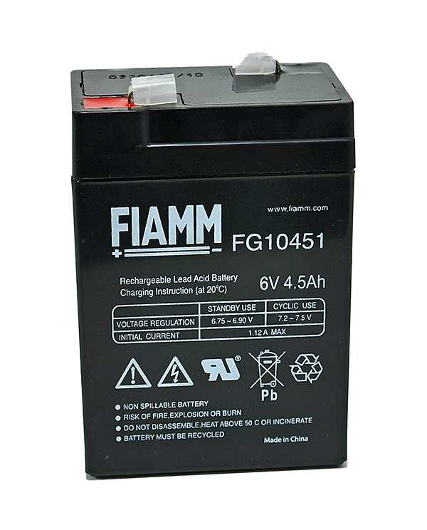 Fiamm FG10451 Lampe Staubsauger 4Ah 4,2Ah Johnlite CY-0112