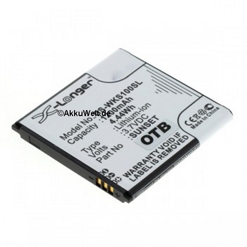 8010996 Ersatz Akku für Wiko Sunset CS-WKS100SL S104-K42000-015