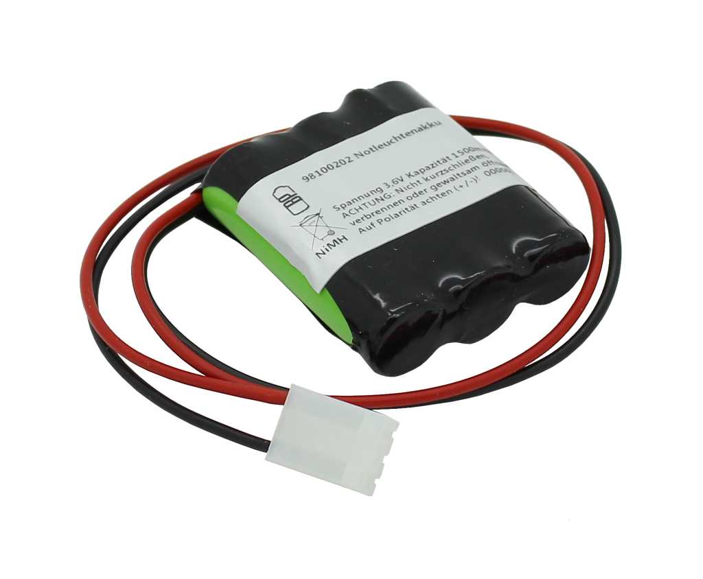 abbildung-bp-notleuchtenakku-nimh-3-6v-1500mah-mit-300mm-kabel-0-75mm-und-stecker-passend-fuer-beghelli-415097-1 Ersatzakku für Notleuchten Beghelli 415.097.000 Notleuchtenakku
