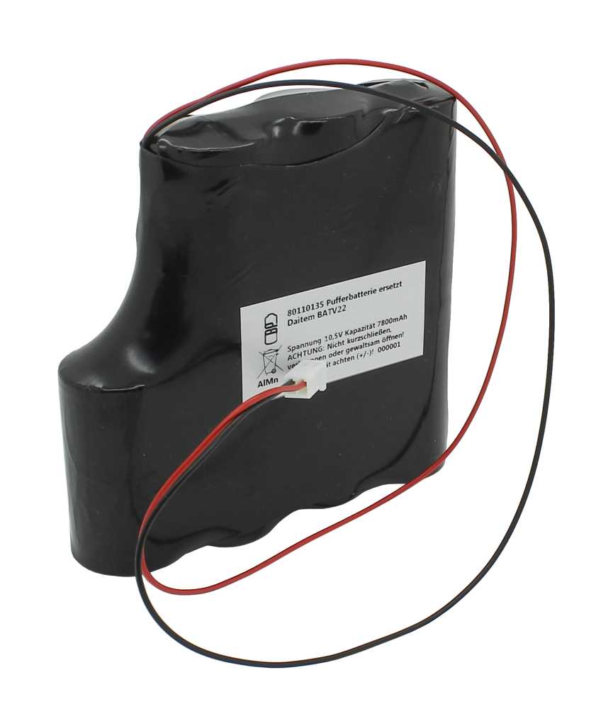Pufferbatterie für Daitem BATV22 520-27D 562-27D 568-27D