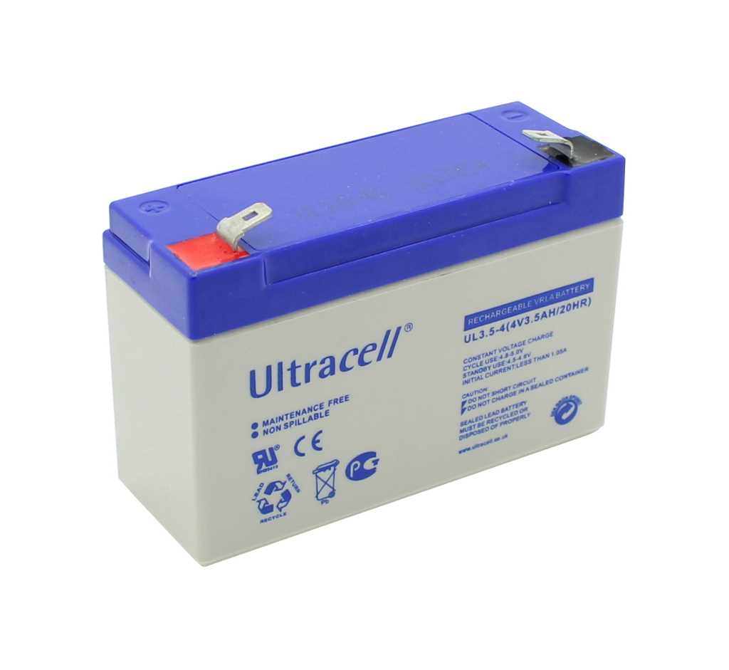 abbildung-bp-ultracell-ul3-5-4-4v-3-5ah-ersetzt-sonnenschein-a504-3-5s-1 Ersatzakku für Eisemann HS10 HSE10 Halo 4 Acculux SL5 SL6 Sonnenschein A504/3.5S Eisemann 074550 0