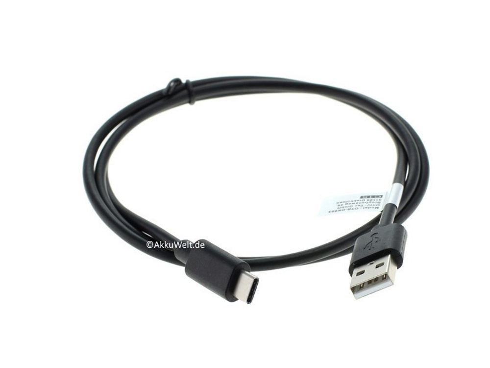 8010439 USB Datenkabel Type C (USB-C) Stecker auf USB A (USB-A 2.0) Stecker