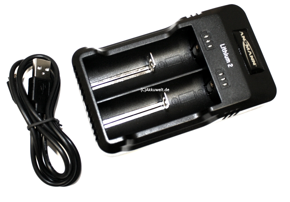 301740 Ansmann Ladegerät für 18650 Li-Ion Zellen