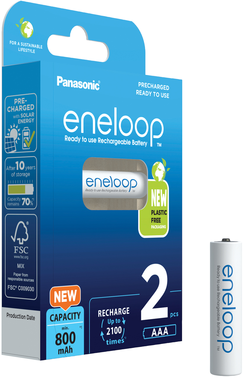 148241_v_2 Panasonic Eneloop Micro AAA HR-4UTG 1,2V 2er Blister
