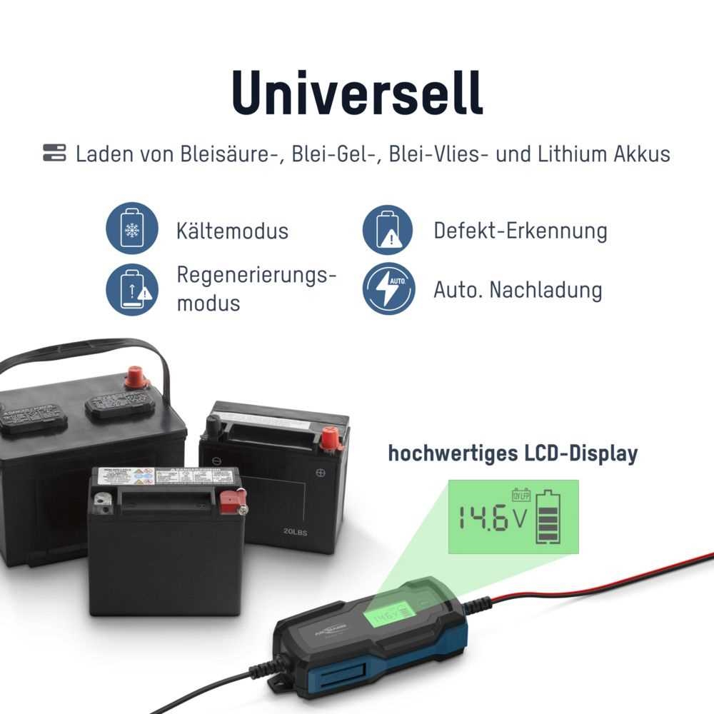 12606013-6 Ansmann Bleiladegerät BC 6-12V / 4A 1001-0144