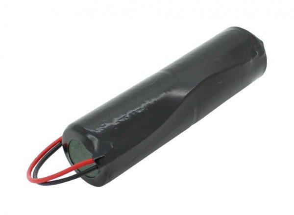 Ersatzakku für Notleuchten L1x2 Mono D mit 200mm Kabel einseitig Notleuchtenakku