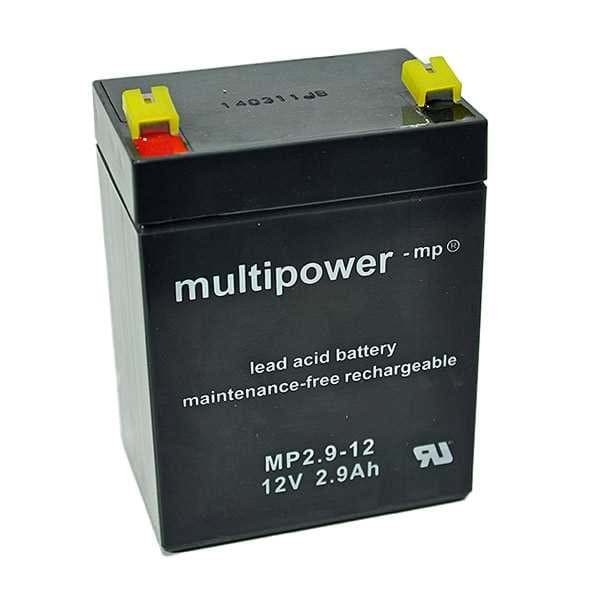 Multipower MP2.9-12 PB Anschluss 4,8m 12V 2,9 Ah