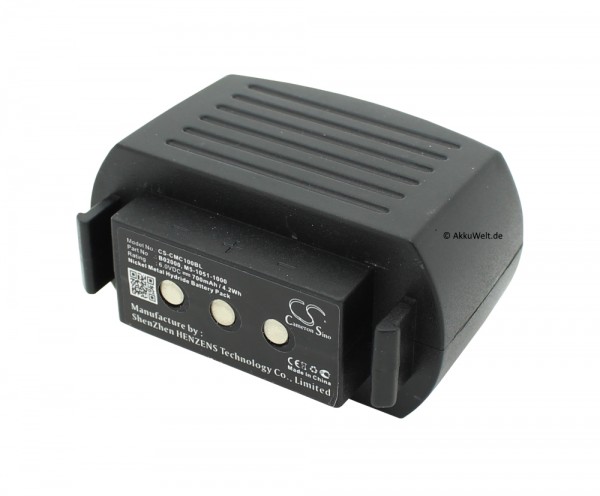 Ersatzakku für Cavotec B02000 M5-1051-1000 Microcontrol MC-1000 Transmitter MC-2000 Transmitter