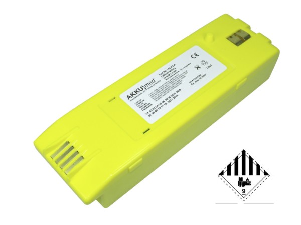 Ersatzbatterie AKKUmed passend für Cardiac Science PowerHeart AED G3 Typ 9146 9300E 9300P