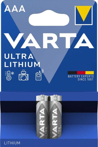 Batterie Varta Professional Lithium Micro AAA 06103301402