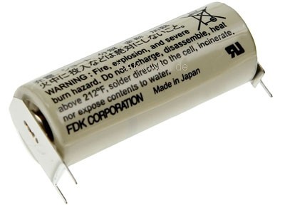 FDK Lithium Batterie CR17450SE 3''er Lötfahne 3V
