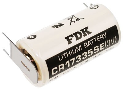 FDK CR17335SE Lithium 2/3A 3er Print Wärmemengenzähler BR-2/3AE