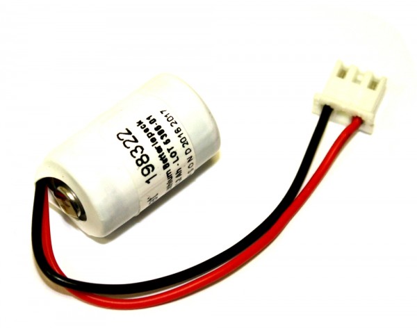 Lithium Batterie passend für Mitsubishi F930GOT F940GOT Typ ER3/ PM-20BL mit Kabel und Stecker