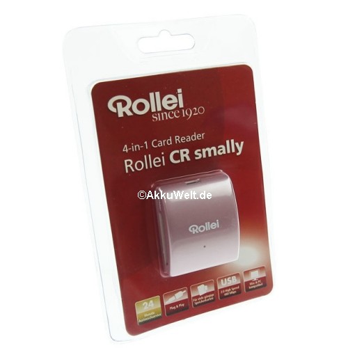 Rollei 4in1 USB-Speicherkartenleser CR smally