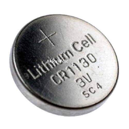 CR1130 Lithium WEDO Rechtecklupe