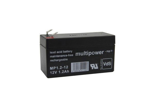 Multipower Akku für Grundfix Plus Control-Rückstauverschluss Typ 3 Modell 4987.41