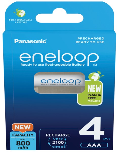 Panasonic (Sanyo) ENELOOP Micro, AAA, HR-4UTG, Ni-MH 1,2V