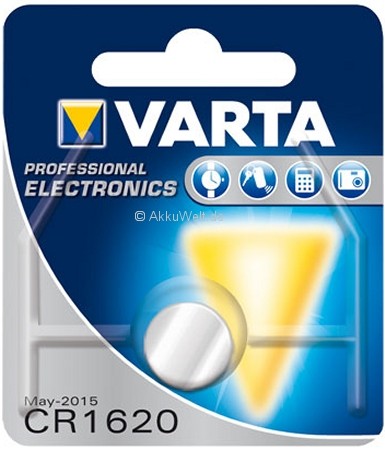 Varta Batterie CR1620 Lithium